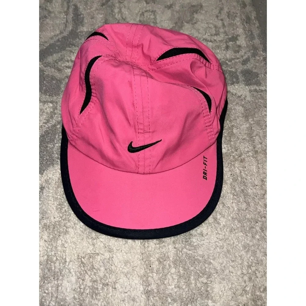 Nike Girls Infant Pink Hat Cap Lightweight Breathable Adjustable Just Do‎ it